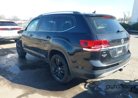2019 Volkswagen Atlas 3.6L V6 Se W/Technology from USA, damaged, VIN 1V2WR2CA8KC514825